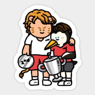 US OPEN 2020: Sascha Zverev & Dominic Thiem Sticker